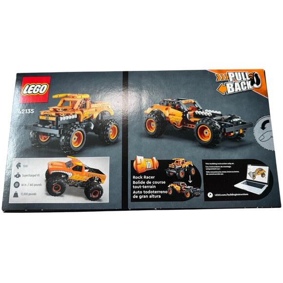 LEGO Technic Monster Jam El Toro Loco (42135); 247 Pcs; NEW in BOX! Ages 7+ - Picture 2 of 6